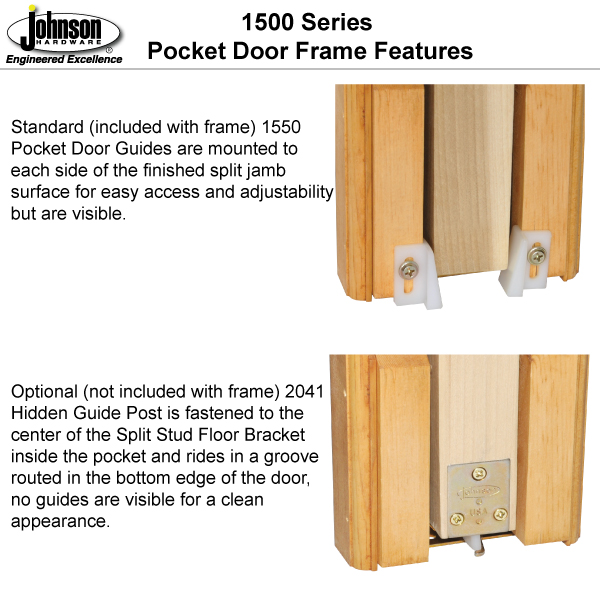 Johnson Hardware 1500sc Soft Close Pocket Door Frame