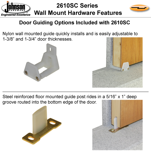 Wall Mount Sliding Door Hardware, Johnson Wall Mount Sliding Door Hardware