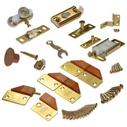Picture of 1031FD02 100FD 2-Panel Part Set, Brass/Brown