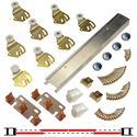 Picture of 2200 24" 4-Door Hardware Set, 75lbs. [34kg] Door