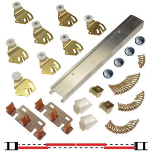 Picture of 2200 24" 4-Door Hardware Set, 75lbs. [34kg] Door