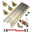 Picture of 2222 36" 2-Door Hardware Set, 75lbs. [34kg] Door
