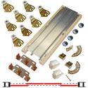Picture of 2222 24" 4-Door Hardware Set, 75lbs. [34kg] Door