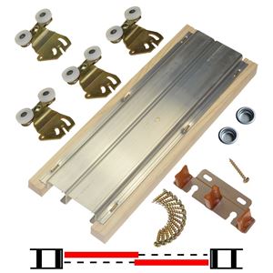 Picture of 2222 36" 2-Door Hardware Set, 75lbs. [34kg] Door