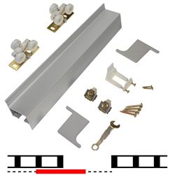 Picture of 2610F 48" 1-Door Hardware Set, Standard Wheel Hanger