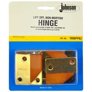 Picture of 1606PPK2 Lift-Off Non-Mortise Hinge Set