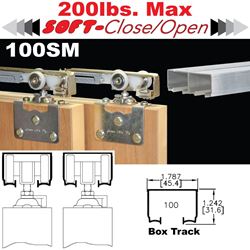 Picture of 100SM Side Mount Sliding Bypass Door Hardware