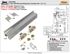 Picture of 2610F 48" 1-Door Hardware Set, Ball Bearing Wheels