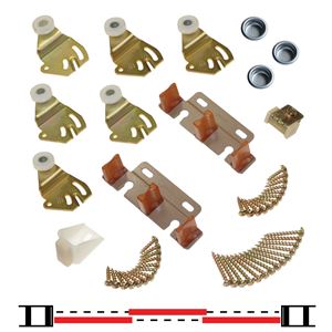 Picture of 22312203 2222 3-Door Part Set, 75lb. [34kg] Door