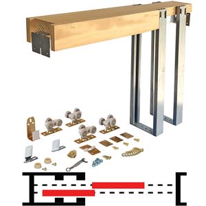 Picture of 1562 Series 18" x 96" Bypass Pocket Door Frame
