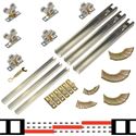 Picture of 111MD 48" 3-Door Sliding Tri-pass Hardware Set 
