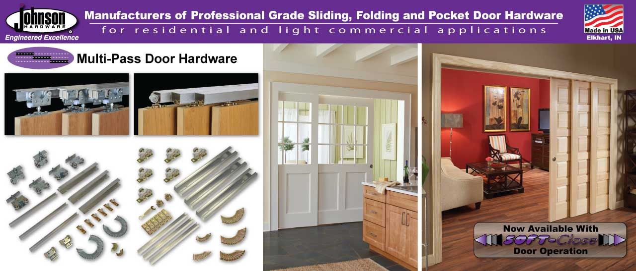Sliding Folding Pocket Door Hardware, Commercial Grade Sliding Door Hardware