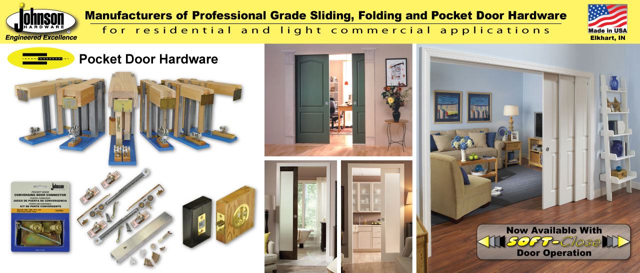 Sliding Folding Pocket Door Hardware, Commercial Grade Sliding Door Hardware