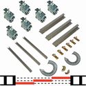 Picture of 200MD 32" 3-Door Sliding Tri-pass Hardware Set