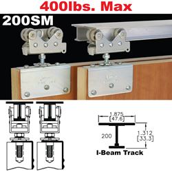 Picture of 200SM Side Mount Sliding Bypass Door Hardware