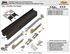 Picture of 2610B96S 1 - 48" Door Soft-Close Hardware Set, Bronze Finish Track