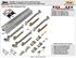 Picture of 2610S242 2 - 24" Door Soft-Close Hardware Set, Mill Finish Track