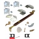 Picture of 1601 18" 2-Panel Hardware Set, White
