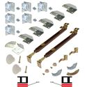 Picture of 1601 18" 4-Panel Hardware Set, White