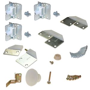 Picture of 16310122 1601 2-Panel Part Set, White, No Control Arm