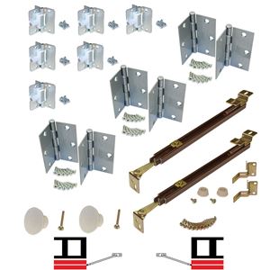 Picture of 1601 12" 4-Panel Hardware Set, US15