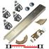 Picture of 2200 24" 2-Door Hardware Set, 75lbs. [34kg] Door