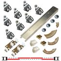 Picture of 2200 24" 4-Door Hardware Set, 75lbs. [34kg] Door