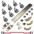 Picture of 2200 24" 4-Door Hardware Set, 75lbs. [34kg] Door