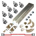 Picture of 2200F 24" 4-Door Hardware Set, 75lbs. [34kg] Door