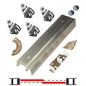 Picture of 2200F 24" 2-Door Hardware Set, 75lbs. [34kg] Door