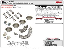 Picture of 1031SC04 4-Door Soft-Close Part Set