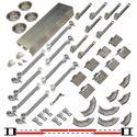 Picture of 138FSMSC 24" 4-Door Side Mount Soft-Close Hardware Set