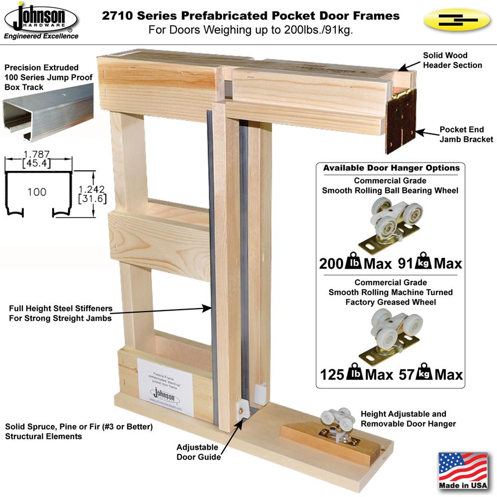 30 Inch Pocket Door Kit